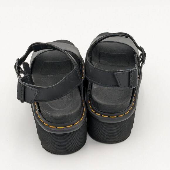 Dr.Martens Women's Blaire Quad Platform Gladiator Sandals black size US6 EU37 - Picture 4 of 10